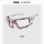 粉色透明片+眼镜盒+眼镜布
