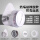 橡胶款-防尘毒面具1套+10片圆形科技KN95滤棉