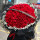 99朵红玫瑰满天星花束 永恒的爱