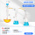 碘量法酸化吹气装置 筒形 全套玻璃件