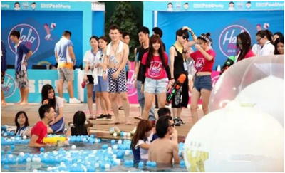 深圳校服泳池派对