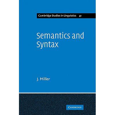 semantics and syntax: parallels and conn.