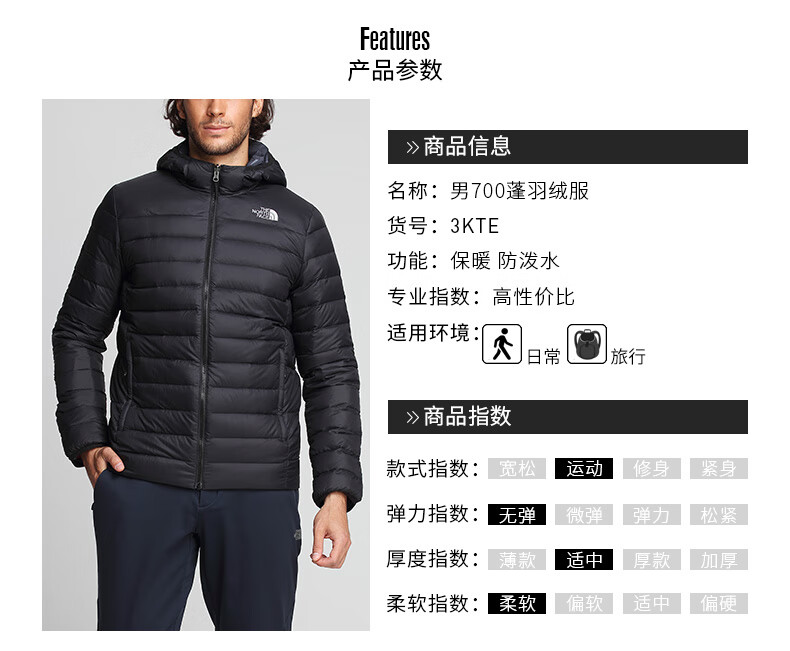 the north face 北面 男款保暖羽绒服- manchuria 3kte 18秋冬新品 vb