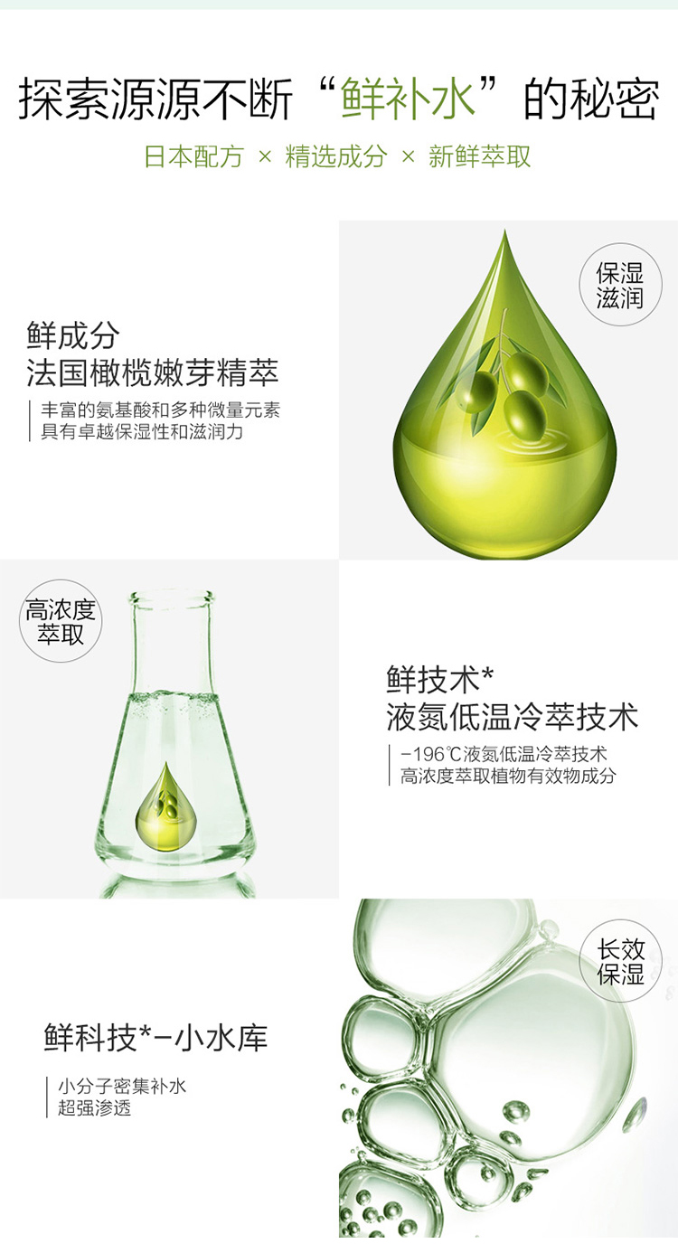 一叶子洗面奶女学生深层清洁毛孔温和不刺激洗面乳护肤品 【橄榄嫩芽鲜补水洁面60g】