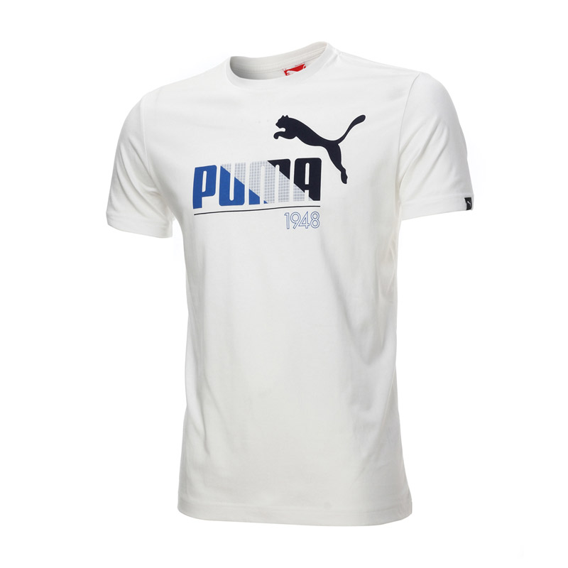 彪马puma热2015新款生活男装logo款速干短袖t恤运动服