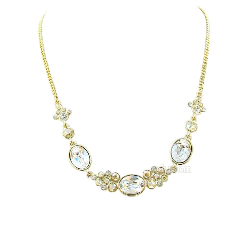 水晶项链批发-水晶项链一般多少钱_白色水晶项