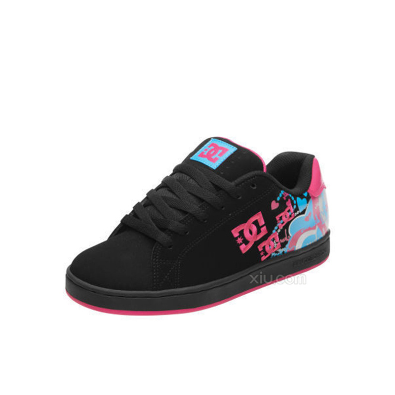 dc shoes 女士图案滑板鞋 黑色 6