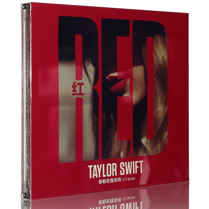 taylor swift 泰勒斯威夫特专辑 red 红色 2cd豪华版