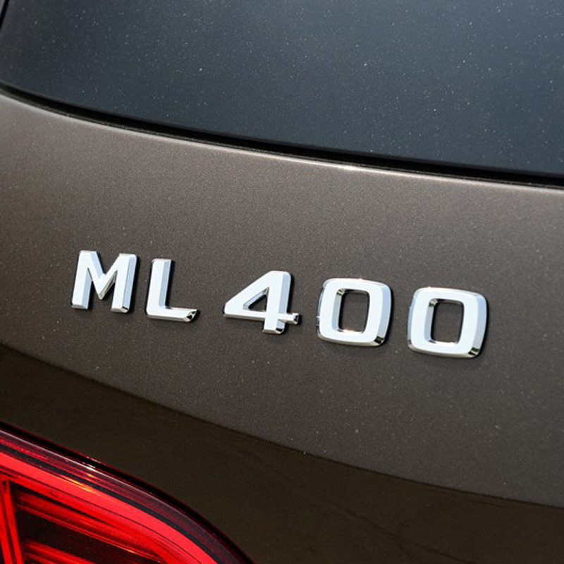 耀迪奔驰ml400字标ml450后标志ml500尾盖标ml550改装amg ml63车标 12