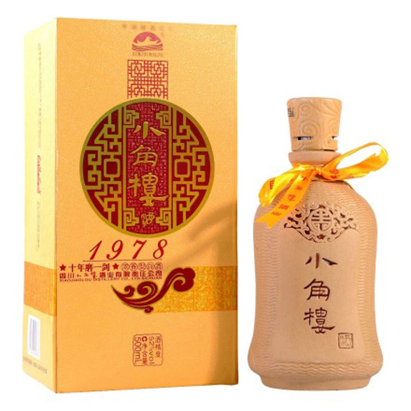 52度1978小角楼500ml 浓香型白酒 四川名酒