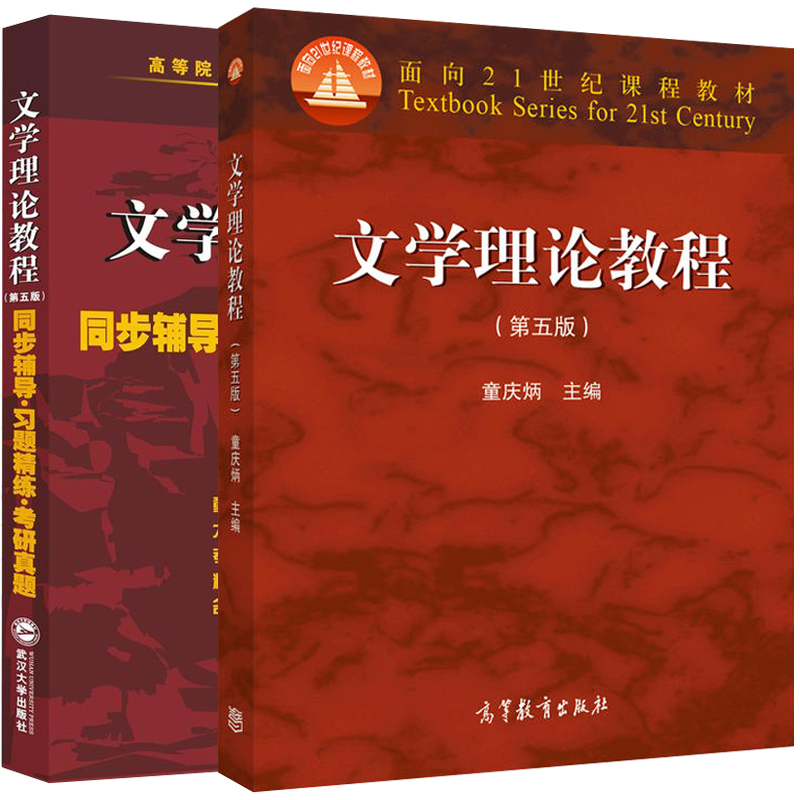 现货包邮 文学理论教程 童庆炳 第五版 第5版 教材 文学理论教程第五