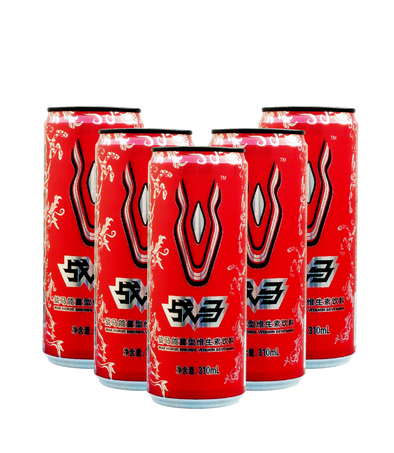 战马 能量型维生素功能饮料(含汽)310ml*24瓶整箱非红牛东鹏