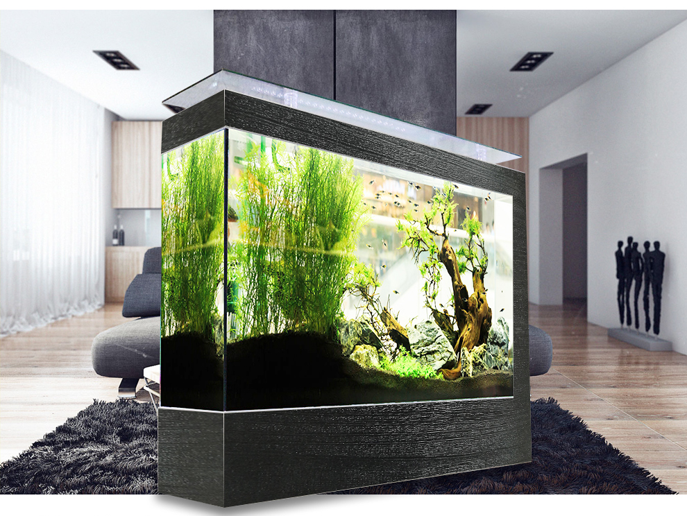 (全国市县包送货入户安装) 赏品阁长方形鱼缸水族箱客厅家用中型大型