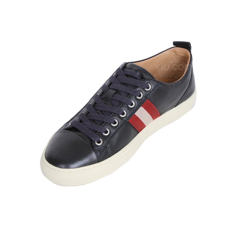 【2014秋冬新款】bally 巴利 男士系带休闲鞋.6190320.06 黑色 uk6