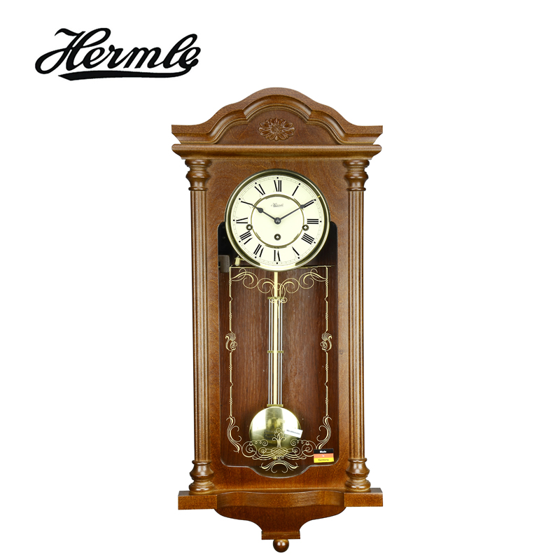 复古摆钟素描图片展示