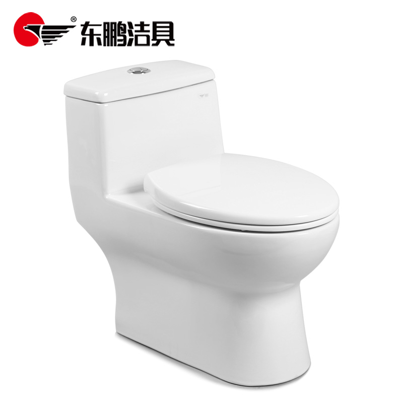 东鹏品牌马桶 座便器虹吸防臭静音节水1431 马桶坐便器连体卫浴 w1431