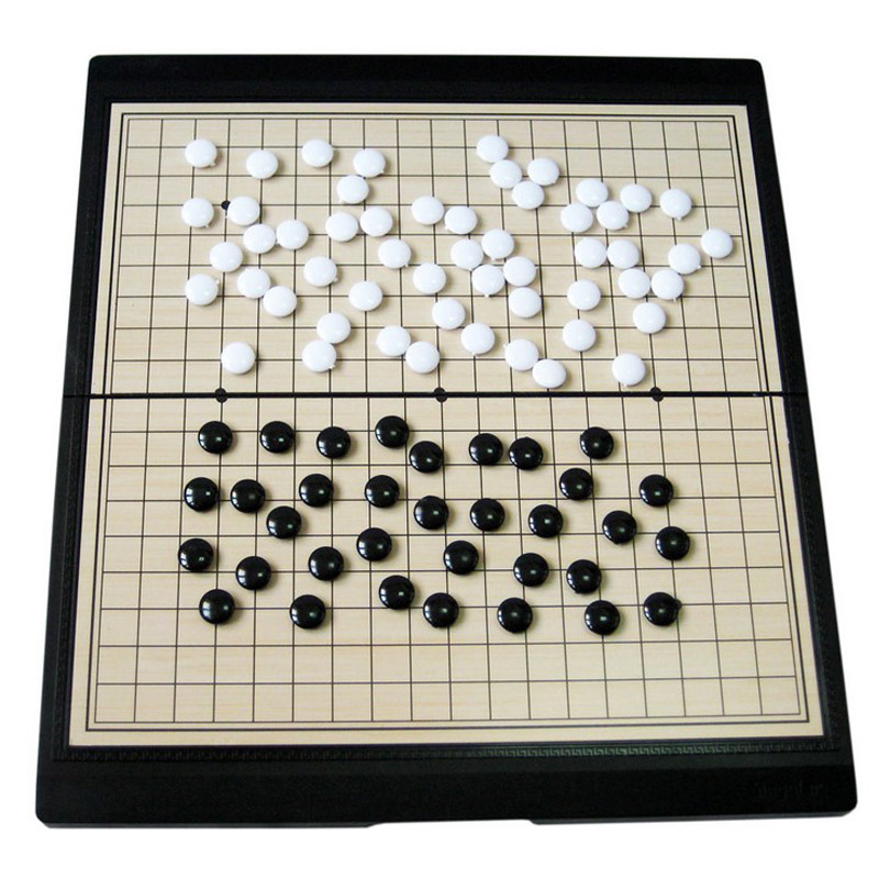 悠叶游高级围棋含折叠式磁盘围棋盘经典棋牌悠享大磁石系列游戏围棋