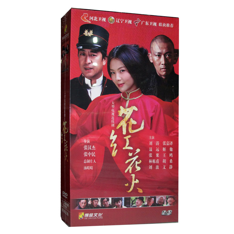 电视剧 花红花火(14dvd)珍藏版 张嘉译 刘涛 45集