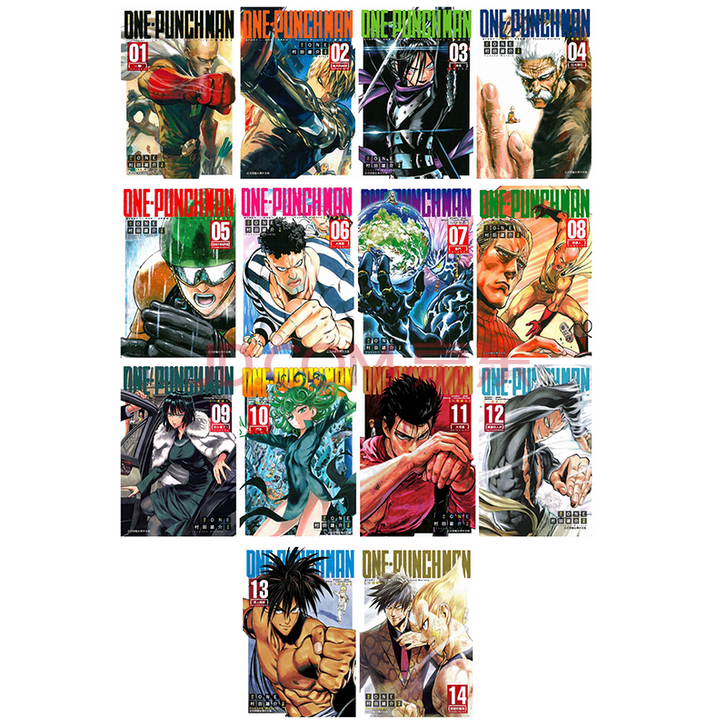 漫画一拳超人1 卷 英雄大全 共21本 One Punch Man 村田雄介 摘要书评试读 京东图书
