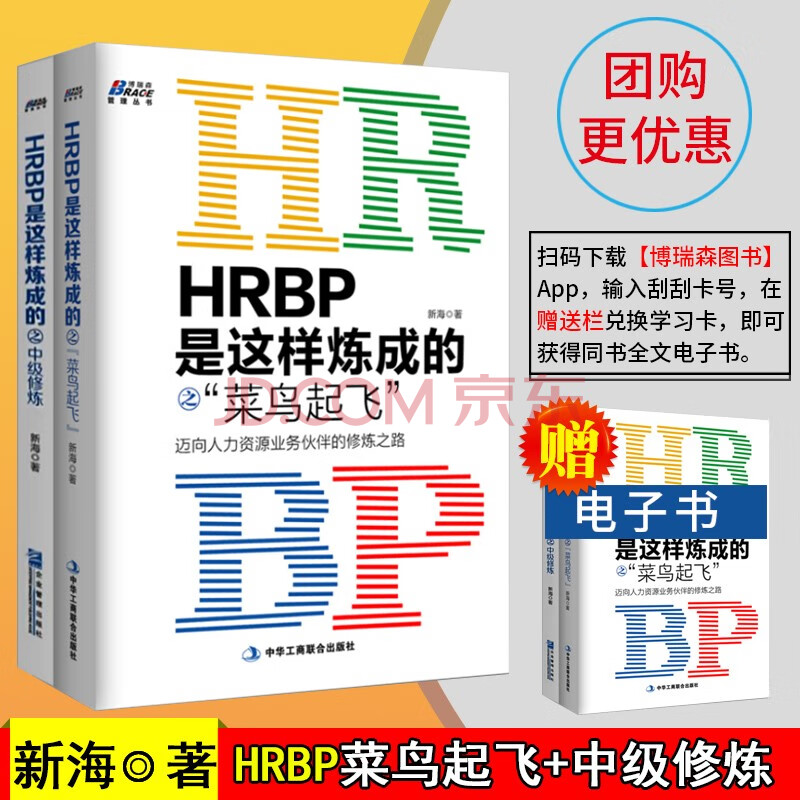 Hrbp是这样炼成的之菜鸟起飞 中级修炼共2册新海人力资源管理书籍 摘要书评试读 京东图书