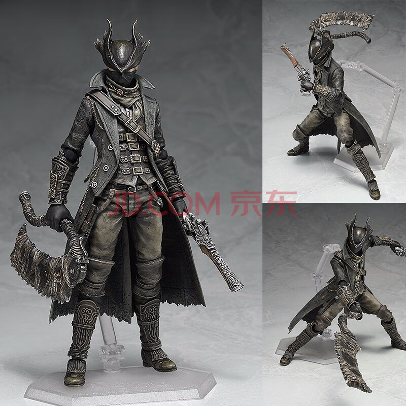 Bloodborne 血源诅咒猎人hunter 367 狩人可动手办模型玩具摆件 图片价格品牌报价 京东
