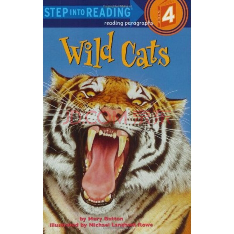 英文原版 Wild Cats Step Into Reading Step 4 野猫 摘要书评试读 京东图书