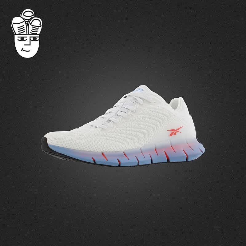 Reebok Zig Kinetica 锐步男鞋网面透气缓 