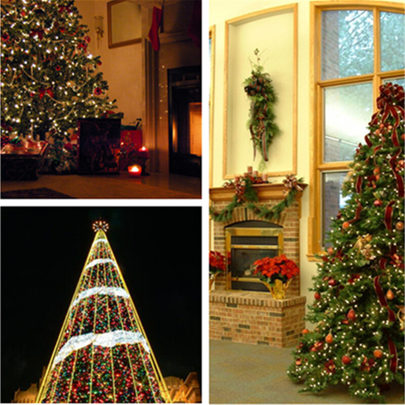 22m 200led solar powered decoration string light starry fairy