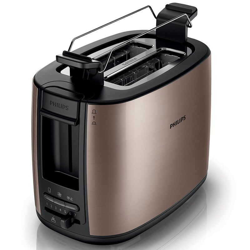 飞利浦(philips)hd2658/70 多士炉 彩钢机身_面包机_厨房电器_家用