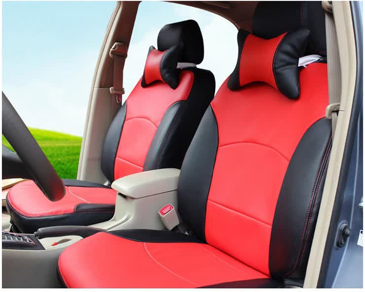 老人头四季通用仿皮座套三色可选 黑色