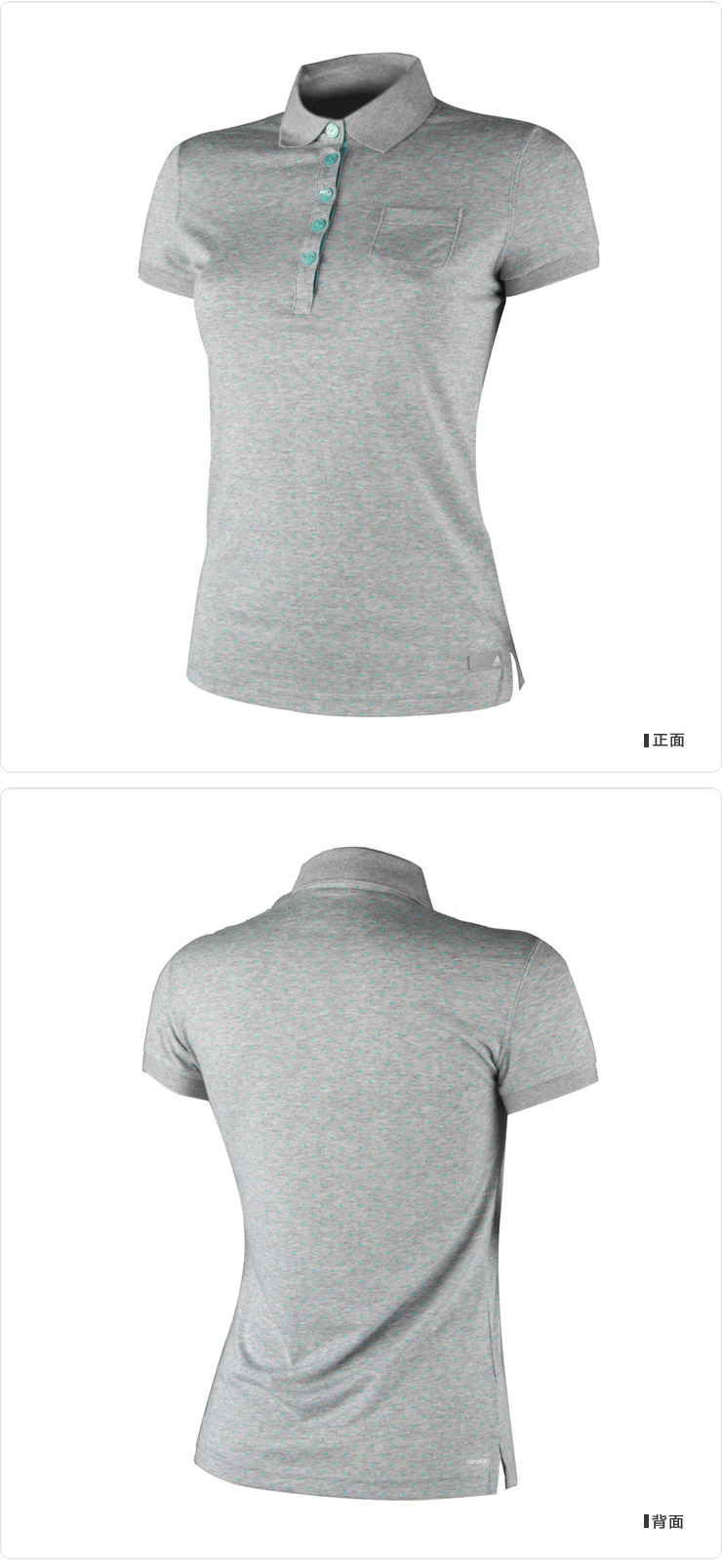 阿迪达斯adidas女装女训训练短袖polo衫运动服z49966