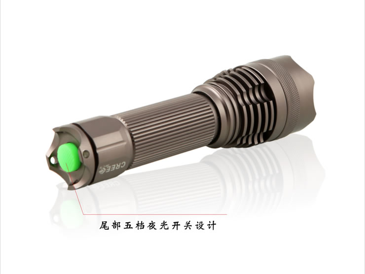 亚马逊应急灯照明LED强光手电筒充电远射防水家用消防手电A26