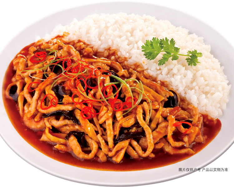 三全方便米饭套餐加量装 鱼香肉丝 375g*8包