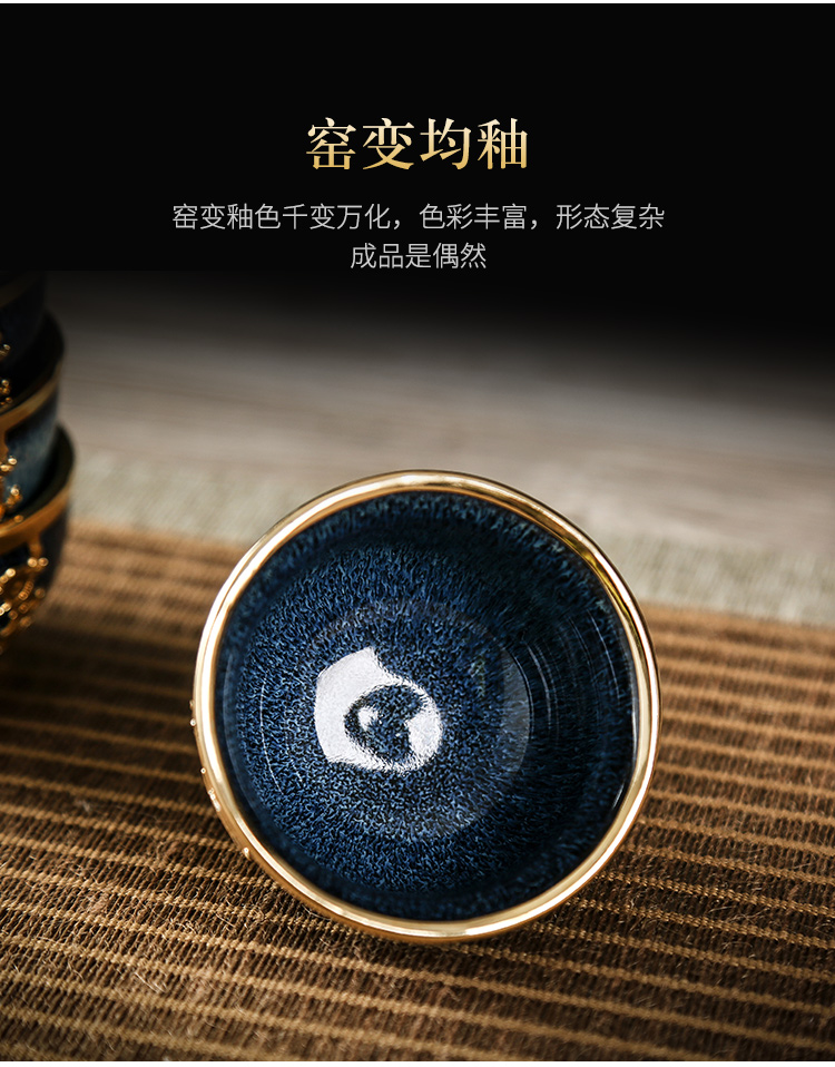 整套茶具 茶具套装陶瓷功夫茶具茶壶茶杯礼盒装 非物质文化遗产 君悦