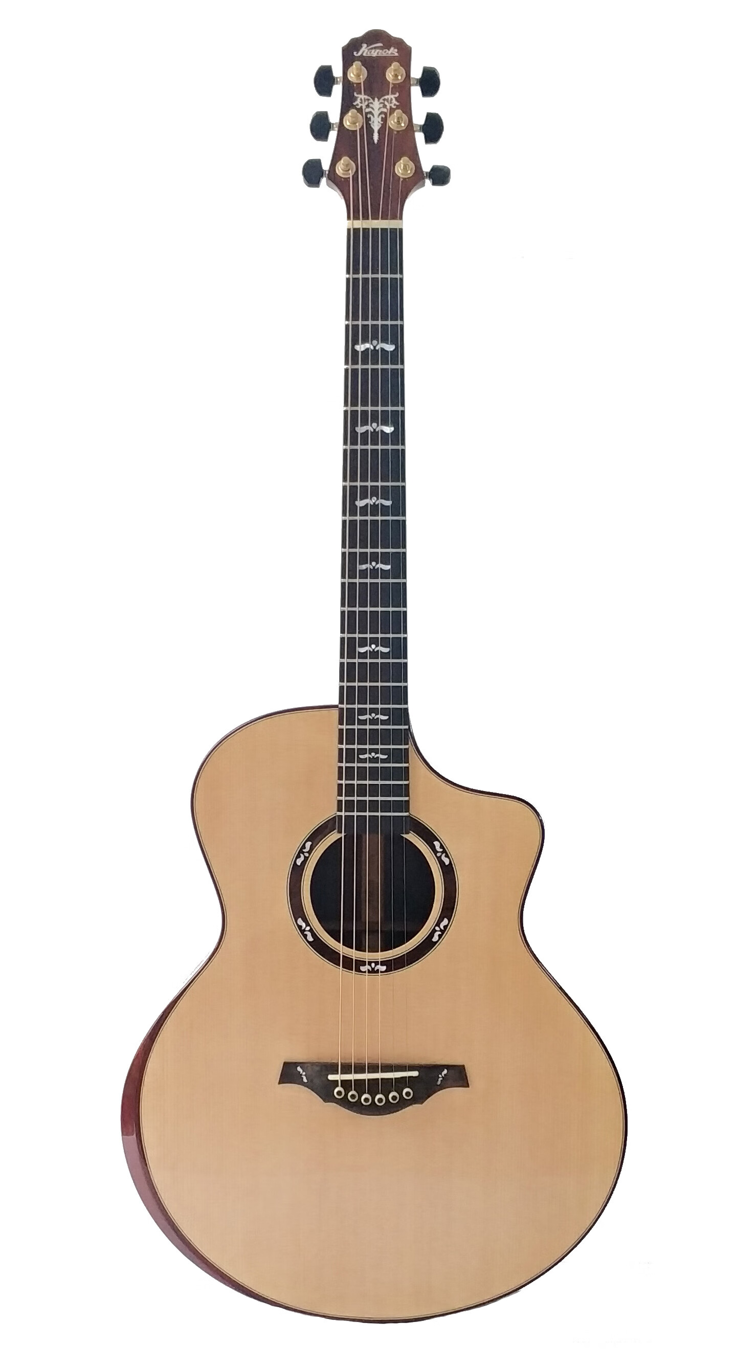 红棉民谣吉他 41寸全单板吉他高档实木吉他金龙dr-2 桑托斯g7b 专业