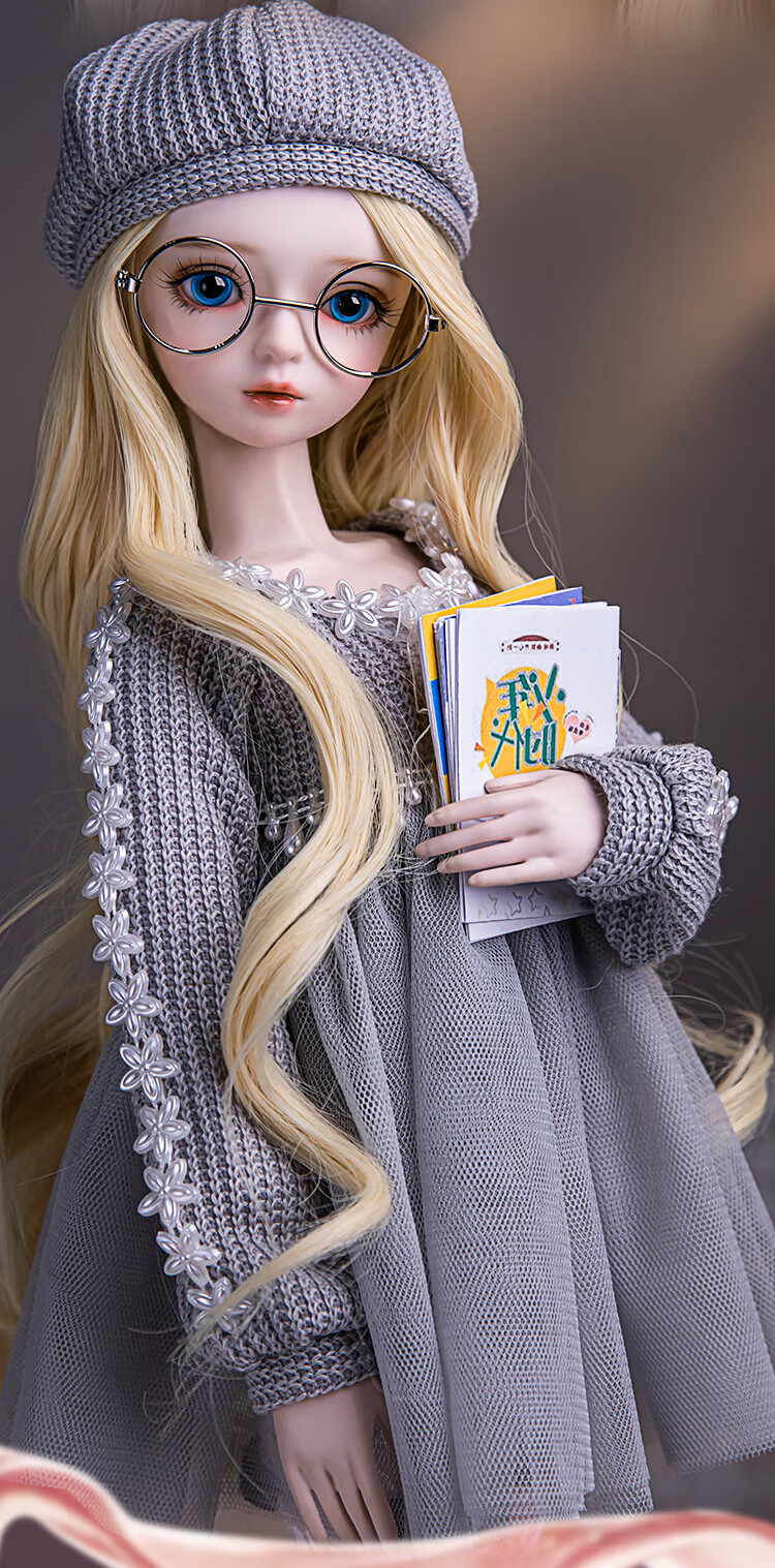 60厘米bjd娃娃现代时尚女孩玩具送芭公主礼物sd娃娃比礼盒 夏沫 3.