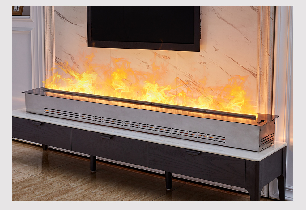 喜之焰智能语音控制定制3d雾化壁炉装饰电子蒸汽仿真火焰加湿电壁炉