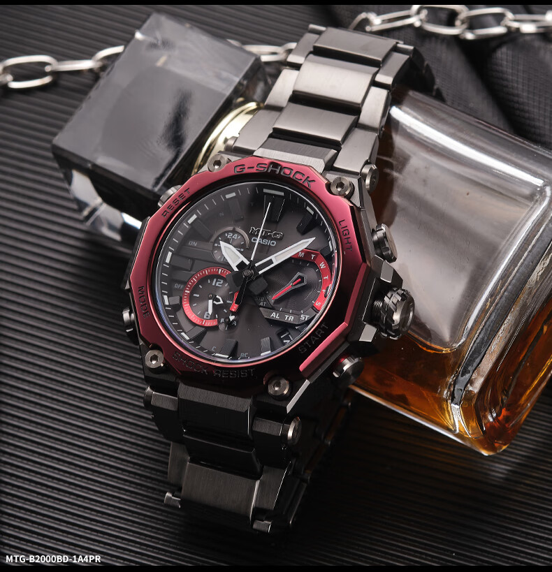 卡西欧(casio) 不死鸟蓝凤凰mtg手表代言高端男表官网限量运动蓝牙