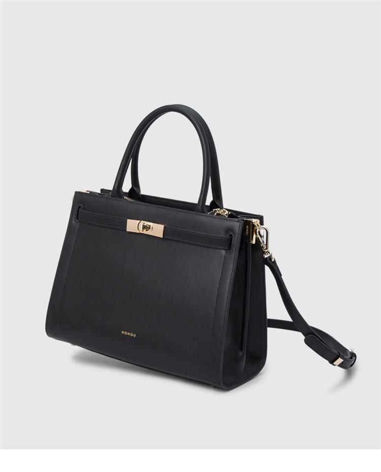 HONGU Women's Handbag, Elegant And Stylish Tote Bag, Cowhide Shoulder Bag with Large Capacity, Suitable for Hand-Holding Or Crossbody Use, Birthday Gift for Girlfriend 15