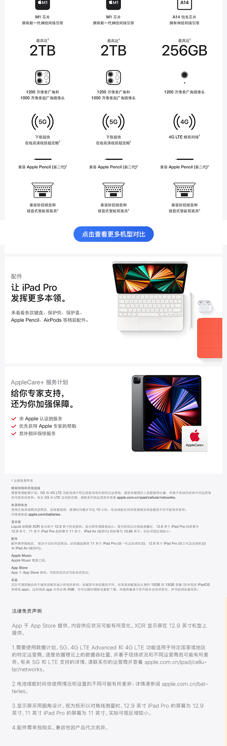 Apple11英寸ipad Pro（第三代）】Apple iPad Pro 11英寸平板电脑2021年 