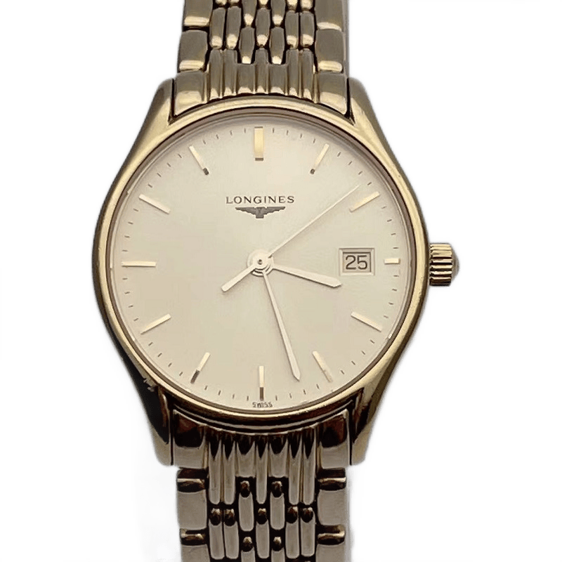 二手95新浪琴手表律雅系列石英女表表盘3032毫米大表盘l21554716