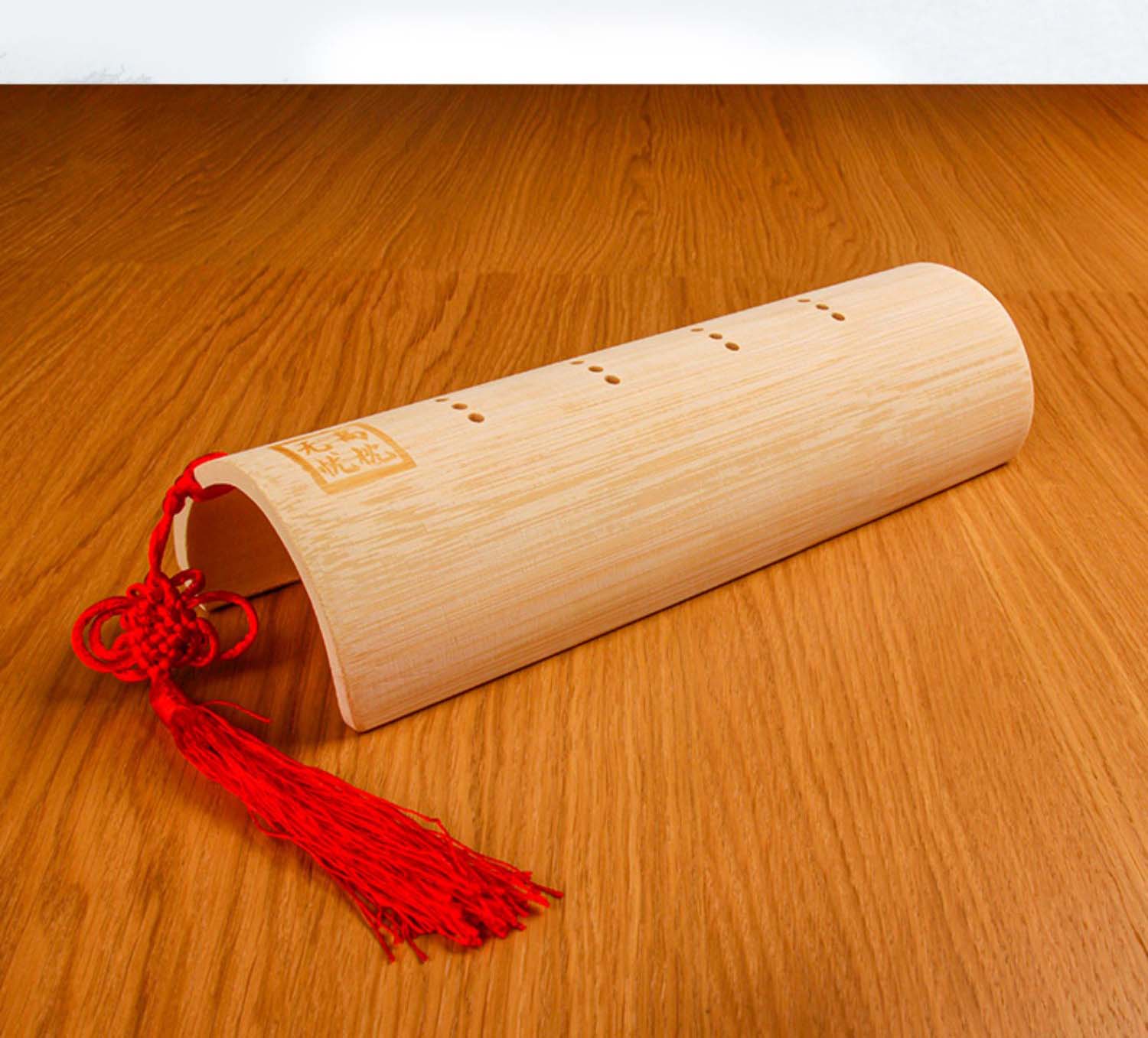 竹枕头竹子牵引圆柱竹筒硬枕缓解枕竹子款型颈椎枕家用9 高竹颈枕