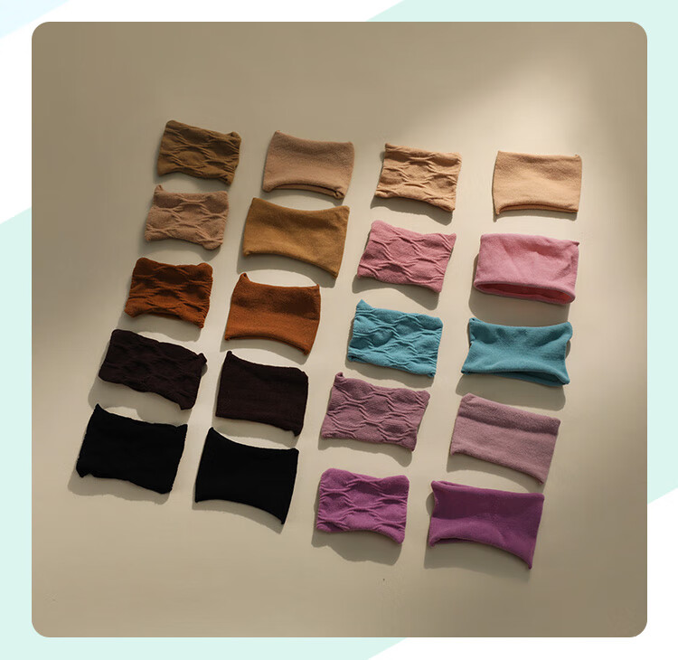 CHIMERA 20-Piece Set, Wide Non-Seam High Ponytail Hair Ties, Highly Elastic Soft Hair Bands for Wome 3