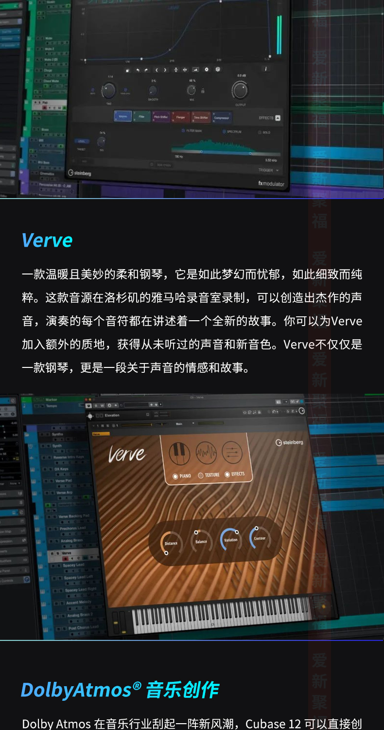 雅马哈（YAMAHA）Steinberg Cubase Pro12录音软件专业版/教育版/EDU Cubase Pro 12完整版