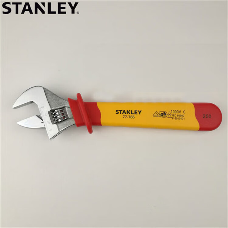 STANLEY VDE 1000V High Voltage Insulated Adjustable Wrench 8 Inch STMT77765-23 10