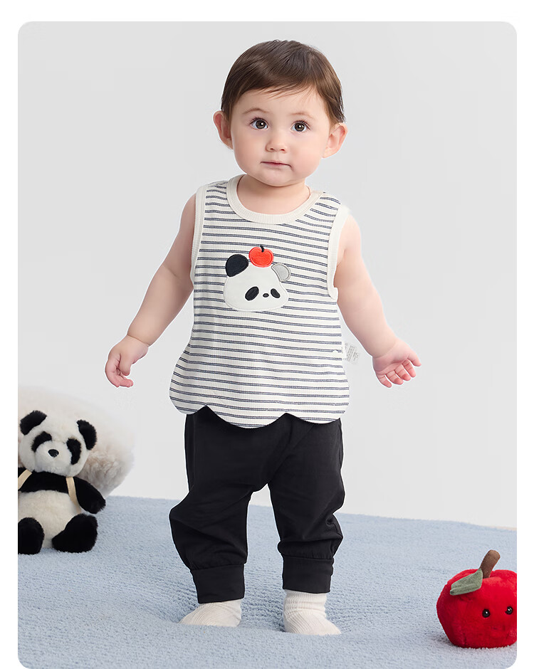 Balabala BalaOne Baby Vest Autumn Wear Cute Fashionable Boys Girls Innerwear Top 10