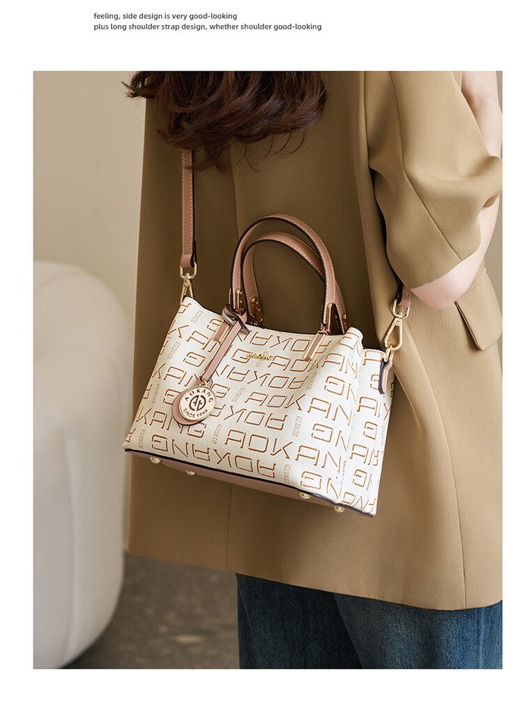 Aokang Women's Handbag Trendy Large Capacity Luxury Tote Crossbody Shoulder Bag Birthday Gift for Mom and Wife 6