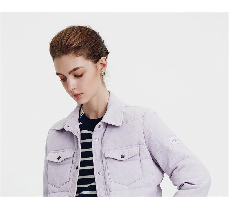 Navikail Italian Small Sailboat 25 Winter New Women's Lightweight Down Corduroy Warm Jacket 2341605503 21