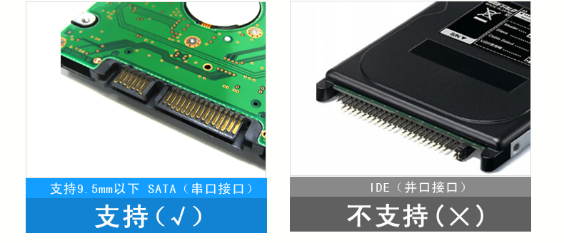 SSK飚王 HE-G303天启移动硬盘盒USB3.0 2.5寸 sata串口 9.5mm