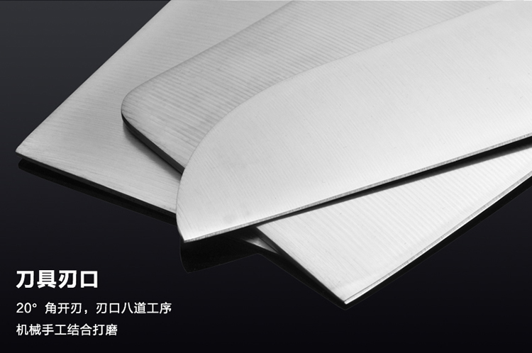 
                                        
                                        拜格BAYCO 刀具套装不锈钢厨房刀具10件套凌锐系列套刀 BD2264                